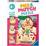   Mix and Match Puzzles - Farm Animals