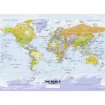 Puzzle   Politische Weltkarte (auf English)