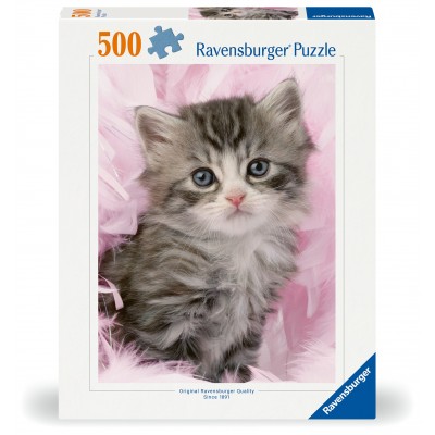 Puzzle Ravensburger-00077 Süßes Kätzchen