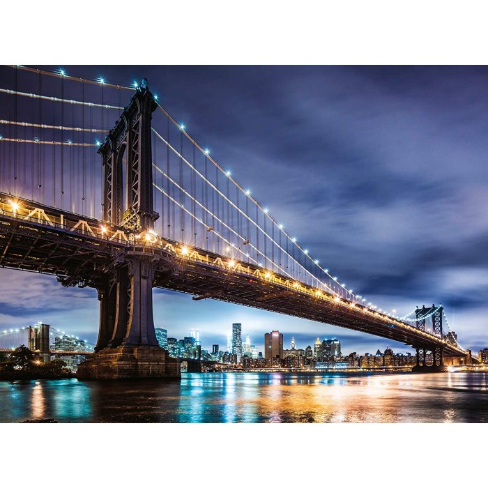 Puzzle Ravensburger-00224 New York - The City that Never Sleeps