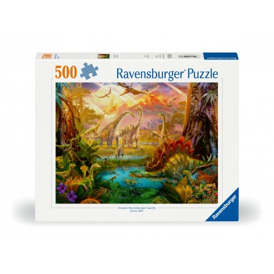Puzzle Ravensburger-00238 Land of the Dinosaurs