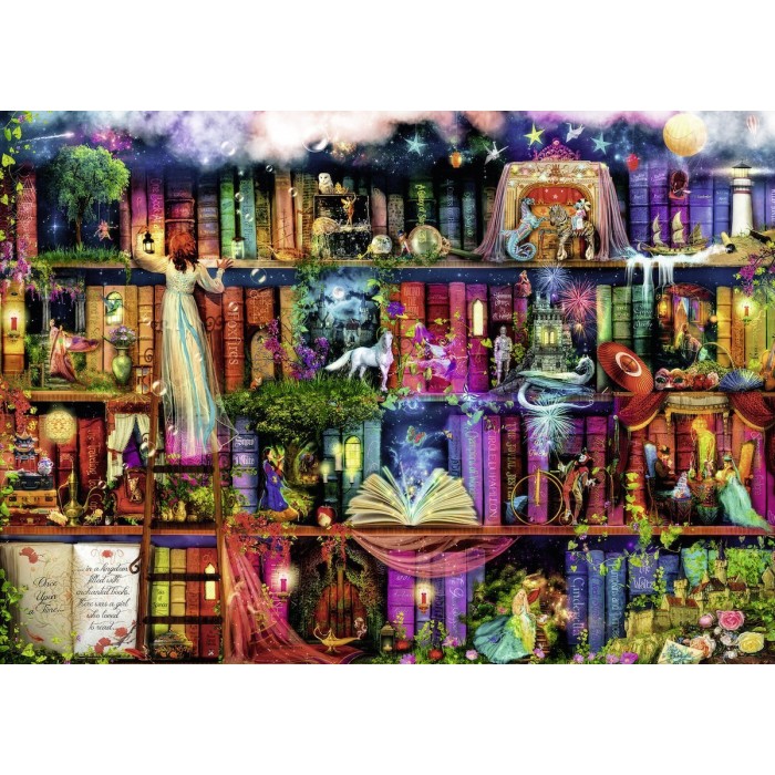 Puzzle Ravensburger-00665 Aimee Stewart - Magische Märchenstunde