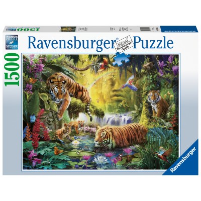 Puzzle Ravensburger-00696 Idylle am Wasserloch
