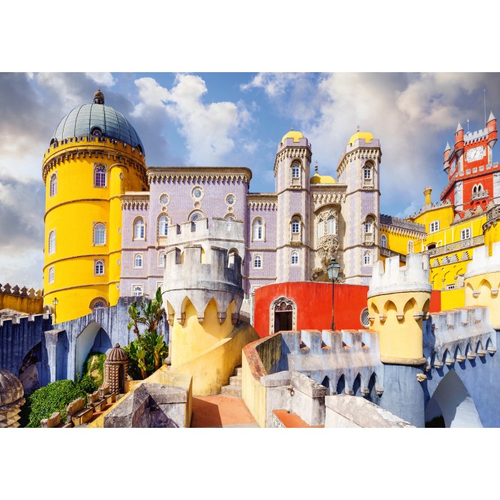 Ravensburger-01314 Pena Nationalpalast - Portugal - Puzzle Highlights - Burgen
