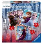  Ravensburger-03033 3 Puzzles - Frozen 2