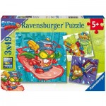  Ravensburger-05084 3 Puzzles - Super Zings