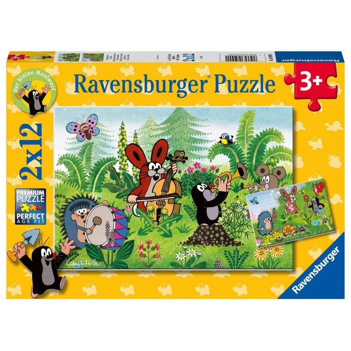 2 Puzzles - Gartenparty mit Freunden