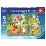  Ravensburger-05187 3 Puzzles - Winnie the Pooh