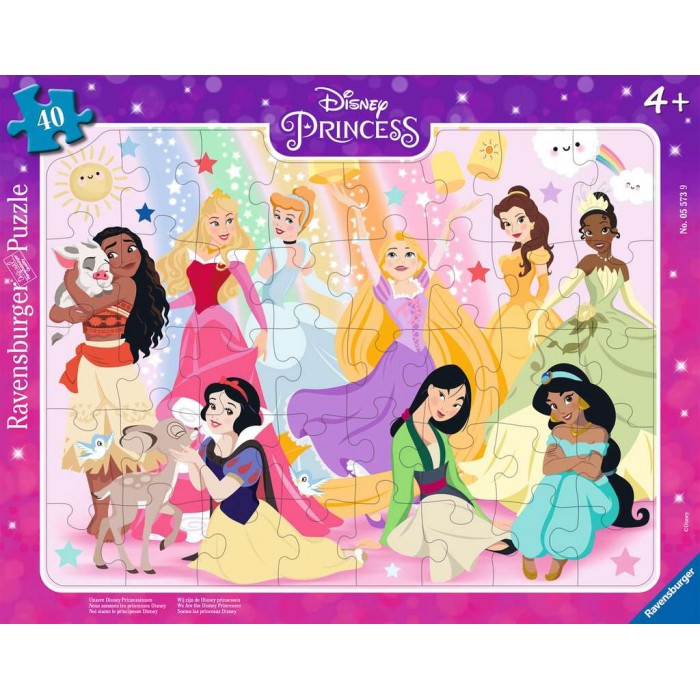Puzzle Ravensburger-05573 We are the Disney Princesses