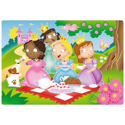 Ravensburger-05612 My First Outdoor Puzzles - Süße Prinzessinnen