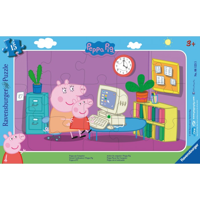 Rahmenpuzzle - Peppa Pig
