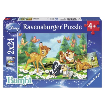 Puzzle Ravensburger-08852 Mein Freund Bambi 