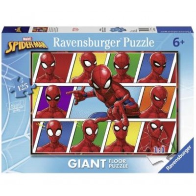 Ravensburger-09790 Riesen-Bodenpuzzle - Spiderman