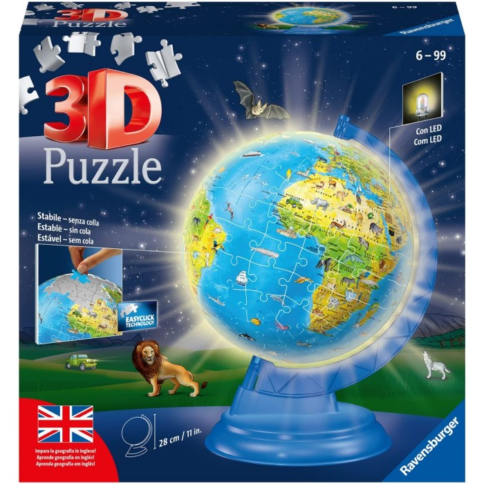 3D Puzzle - Globus