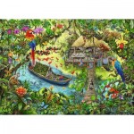  Ravensburger-12924 Exit Puzzle Kids - The Expedition