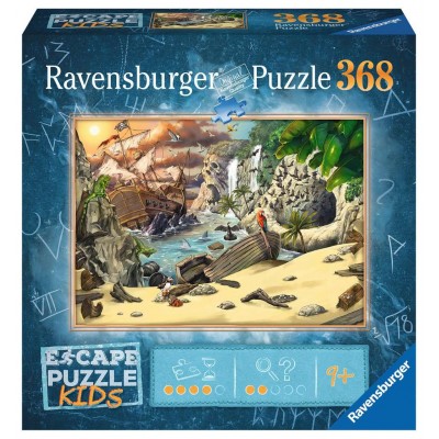 Ravensburger-12956 Escape Puzzle Kids - The Pirates' Adventures