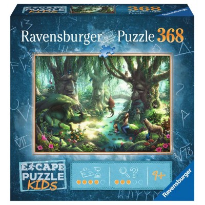 Ravensburger-12957 XXL Teile - Escape Puzzle Kids - The Magical Forest