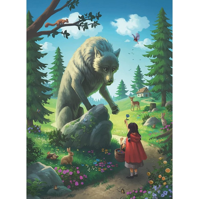 Puzzle Ravensburger-12988 XXL Teile - Little Red Riding Hood