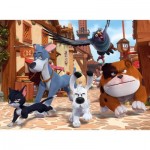 Puzzle  Ravensburger-13336 XXL Teile - Idefix und die Unbeugsamen