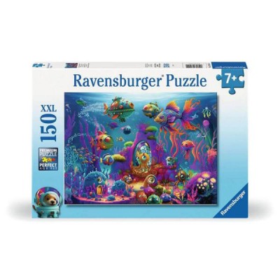 Puzzle Ravensburger-13414 XXL Teile - Aliens unter Wasser
