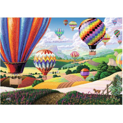 Puzzle Ravensburger-14871 XXL Teile - Brilliant Balloons