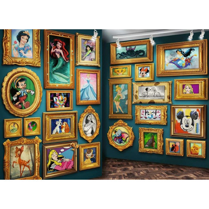 Puzzle Ravensburger-14973 Disney Museum