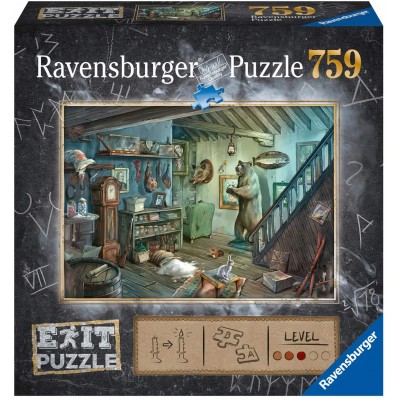 Ravensburger-15029 Exit Puzzle 8 - In Gruselkeller