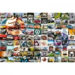 Puzzle  Ravensburger-16018 99 VW Campervan Moments