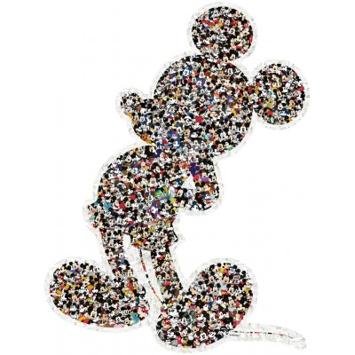 Puzzle Ravensburger-16099 Shaped Mickey