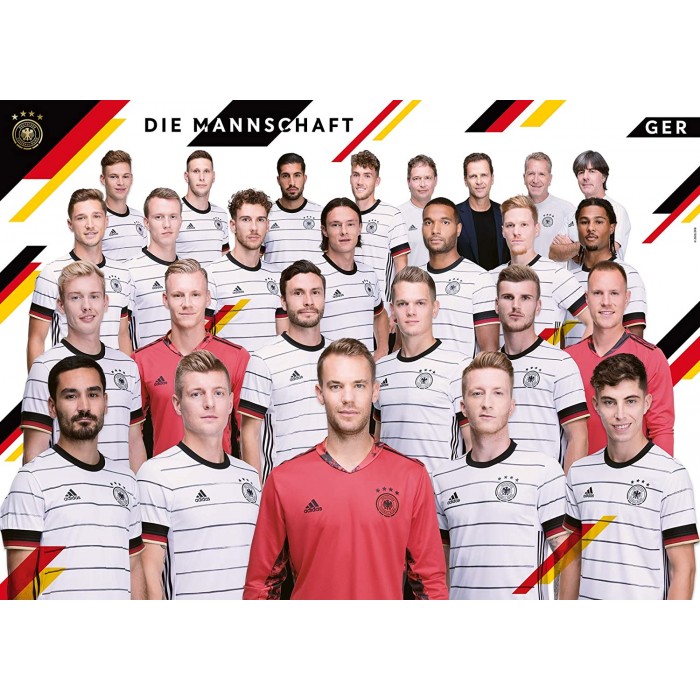 Puzzle Ravensburger-16480 Die Mannschaft