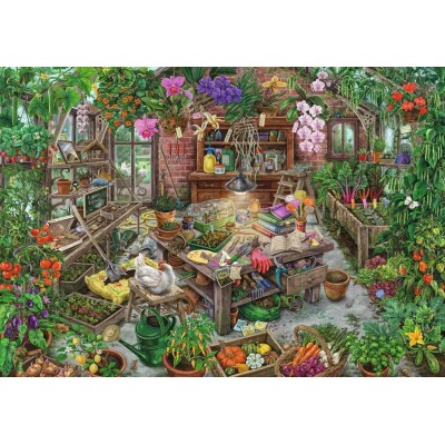 Ravensburger-16483 Exit Puzzle - The Greenhouse