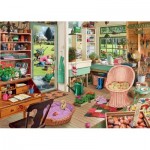 Puzzle  Ravensburger-16767 My Haven No 8 - Garden Shed