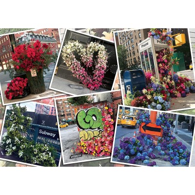 Puzzle Ravensburger-16819 New York Flower Spectacle
