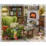  Ravensburger-16878 Exit Puzzle - The Living Room