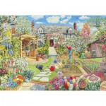 Puzzle  Ravensburger-19108 Gardening World Spring