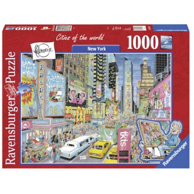 Puzzle Ravensburger-19732 Cities of the World - New York