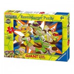   Riesen-Bodenpuzzle - Ninja Turtles