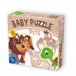   4 Puzzles - Tierbabies