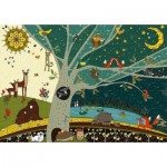 Puzzle  Deico-Games-76403 Nature Collection - Day and Night