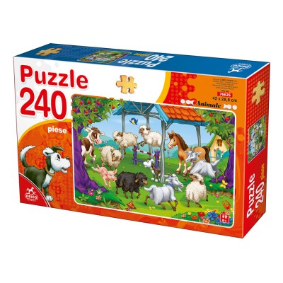 Puzzle Deico-Games-76625 Nutztiere