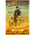 Puzzle  Dtoys-67555 Vintage Posters: Howe Tricyles
