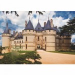 Puzzle  DToys-69542 Französisches Schloss: Château de Chaumont