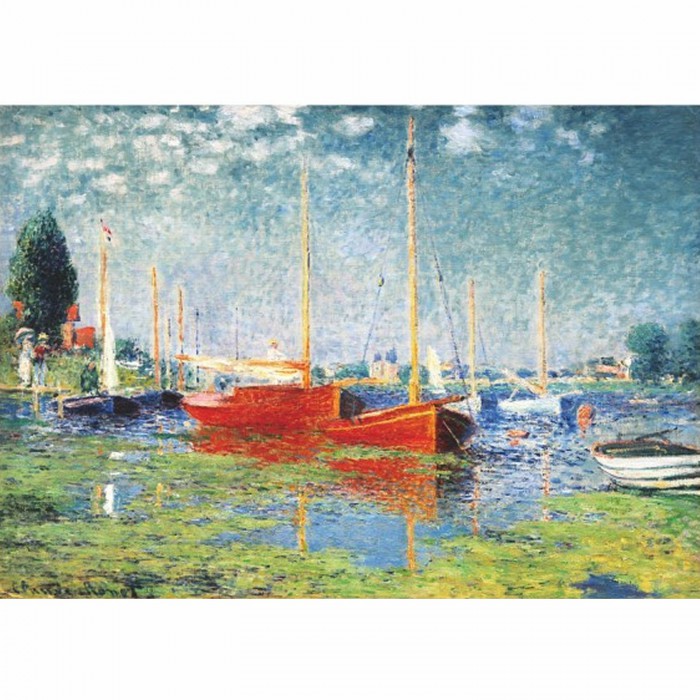 Puzzle  DToys-69665 Monet: Argenteuil