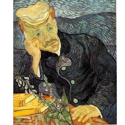 Puzzle DToys-70210 Van Gogh: Portrait des Dr. Gachet