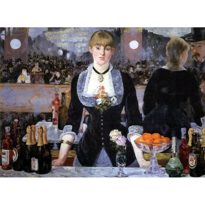 Puzzle  Dtoys-73068-01 Manet Édouard: A Bar at the Folies Bergère, 1882