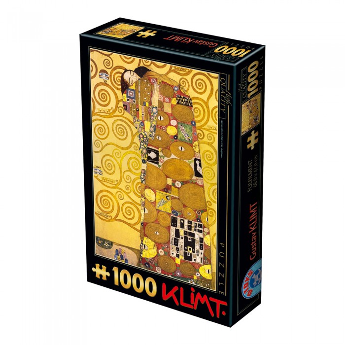 Puzzle  Dtoys-74560 Gustav Klimt: Die Umarmung