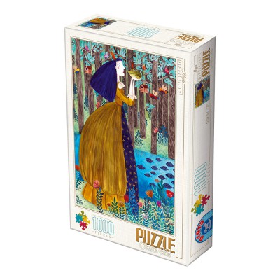 Puzzle Dtoys-75161 Andrea Kürti: The Frog Princess