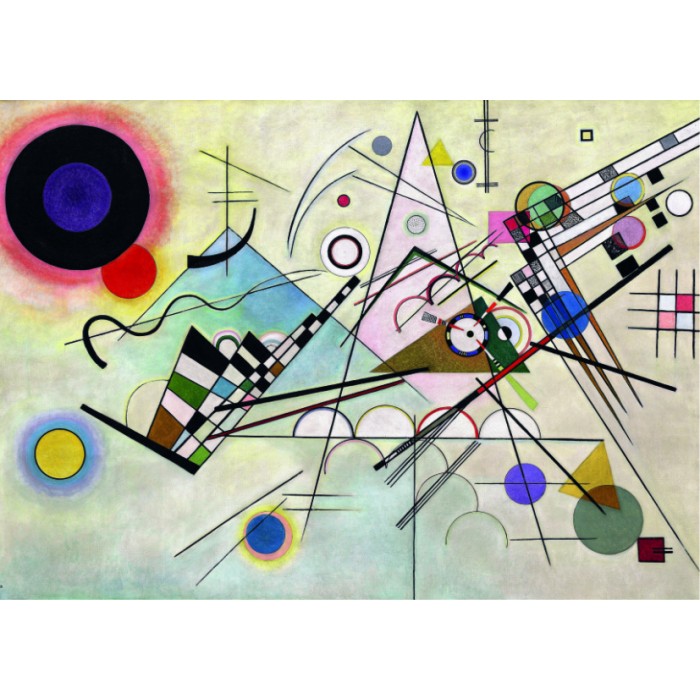 Puzzle  Dtoys-75918 Vassily Kandinsky - Composition 8