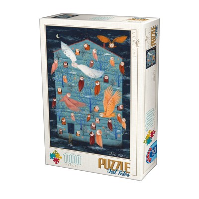 Puzzle Dtoys-75970 Owl Tales