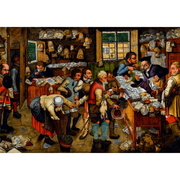 Puzzle  Dtoys-76854 Breughel the Younger - The Marriage Procession